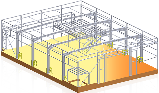Industriehallen für Montage, Lager und Produktion